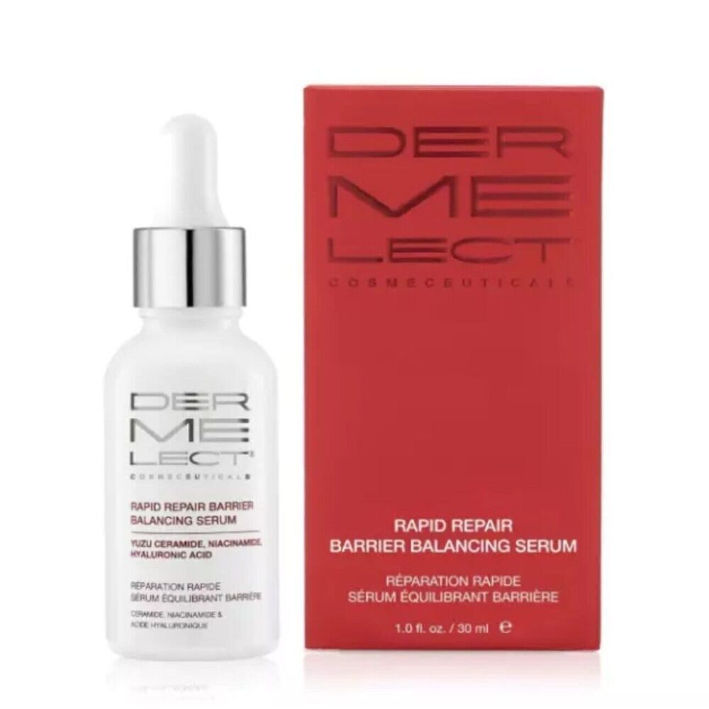 Dermelect Rapid Repair Barrier Balancing Serum Super-Hydrating Skin Care 1.0 oz